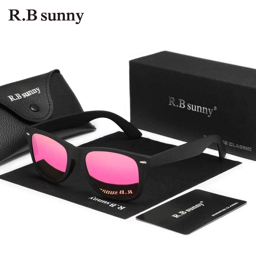 RBsunny Driving Sunglasses Men‘s Outdoor Polarized UV400 Glasses TR90 Fashion Women HD Mirror Lens Round Night Vision Eyewear
