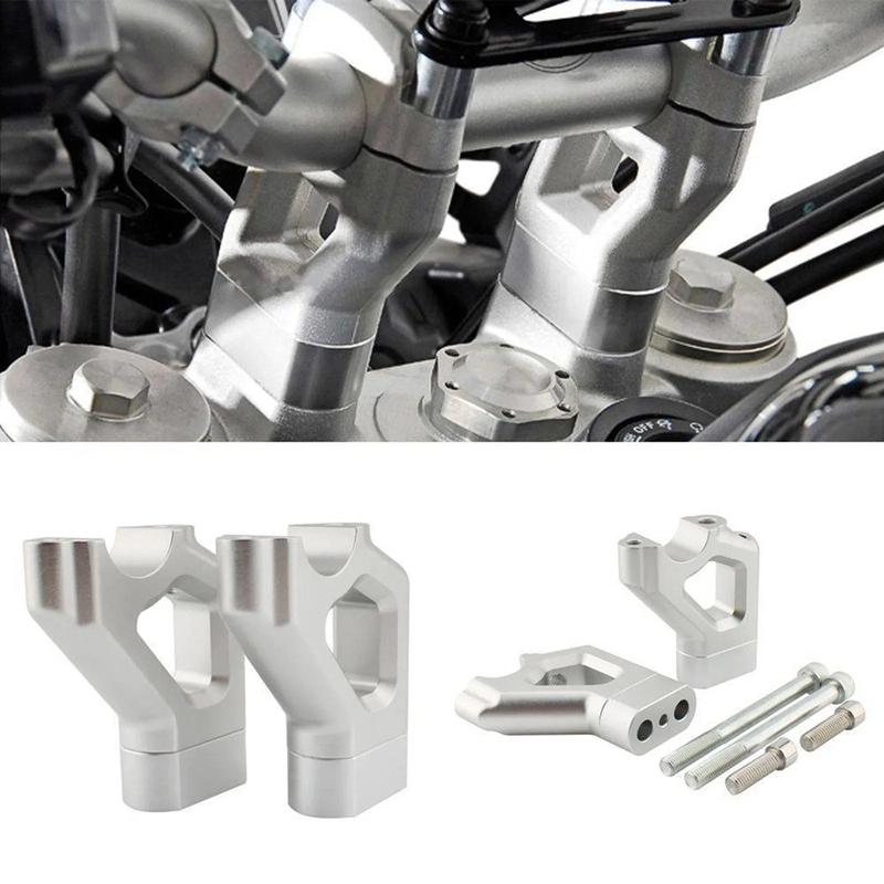 Long Rides Handlebar Risers Bike Handling Aluminum Alloy Construction Easy tallation Process For Triumph Tiger 850