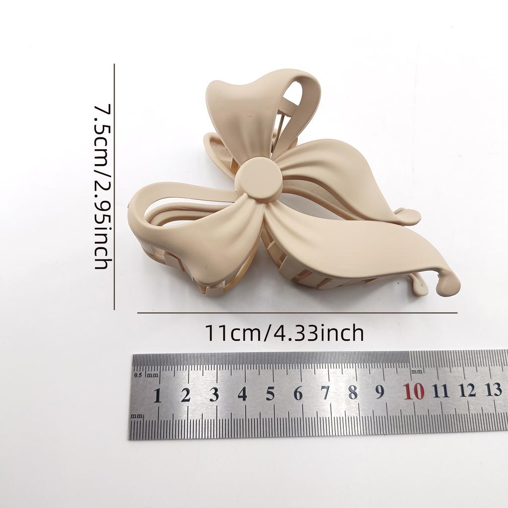 Pinza per Capelli a Nodo Farfalla Colorata con Effetto 3D Pinza a Squalo Fermaglio alla Moda per Chignon Pinza Professionale per Capelli