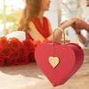 Heart Shape Jewelry Storage Case Compact Travel Box for Multiple Accessories Waterproof Ornament Display Case for Girls