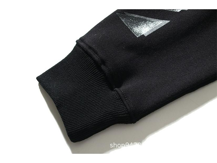 2023 Unisex OFF WHITE Ink Arrow Pattern Pullover Hoodie