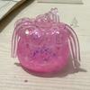 New Cartoon Squishy Sensory Squeeze Jellyfish Toy Glitter Filled Portable Handheld Stress Relief Desktop Relaxation Doll Gifts