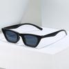 2PACK Vintage Square Small Frame Sunglasses Women Cat Eye Retro Shades UV400 Protection Fashion Designer
