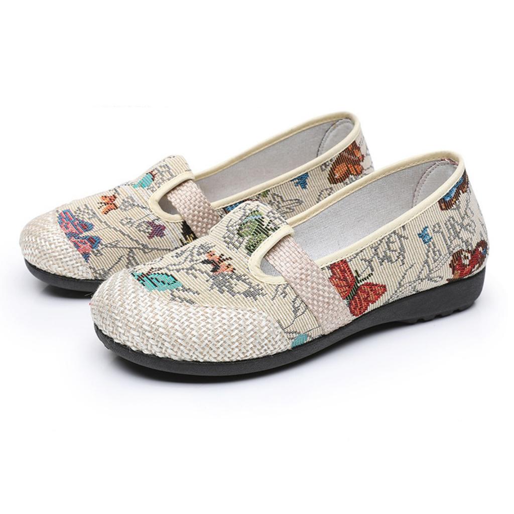 Ladies' Summer Casual Shoes, Fashionable, Non Slip, Breathable, Comfortable Soft Soled Women's Shoes