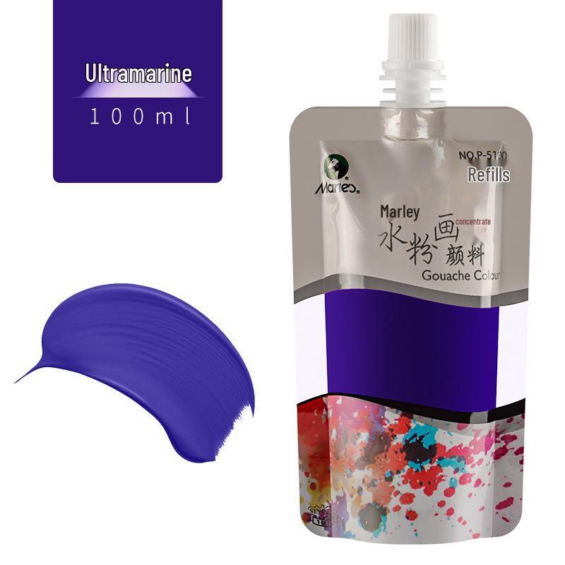 Mali Concentrated Gouache Paint Refill - Jelly Pigment for Art Exams