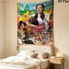 The Wizard Oz Wall Tapestry Aesthetic Wall Hanging Printed Fabric Blanket Decorative Tapestries For Bedroom Living Room Home Decor