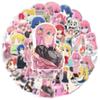 10/30/50pcs Cartoon Music Anime BOCCHI THE ROCK!  Stickers Kawaii Gotoh Hitori Decal DIY Notebook Guitar Laptop Cute Sticker Toy