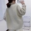 Women's Korean-Style Lambswool Plush Coat - 2025 Autumn/Winter Casual Loose Fit Baseball Jacket