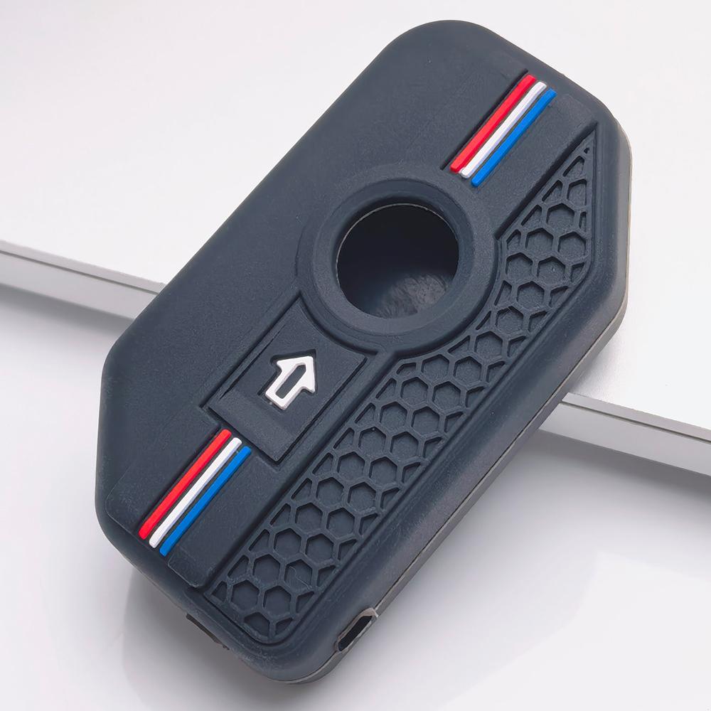 Key Fob Cover for BMW R1250GS R1200GS Motorrad Adventure F750GS F850GS F900R F900XR Anti-Scratch Surface Shockproof Structure Soft Grip Texture