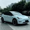 Car Sticker Gulf Blue Car Wrapping Film PET Sticker Bubble Free Vinyl Film Car Accessories Auto Exterior Interior Decoration