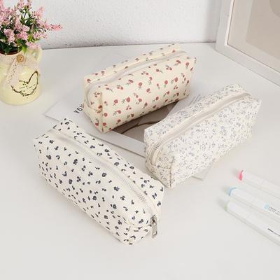 Schleifen Federmäppchen Praktische Stiftetasche Große Kapazität Stifteetui Make-up-Tasche Stiftbeutel Ästhetische Stiftetasche Stifte-Organizer