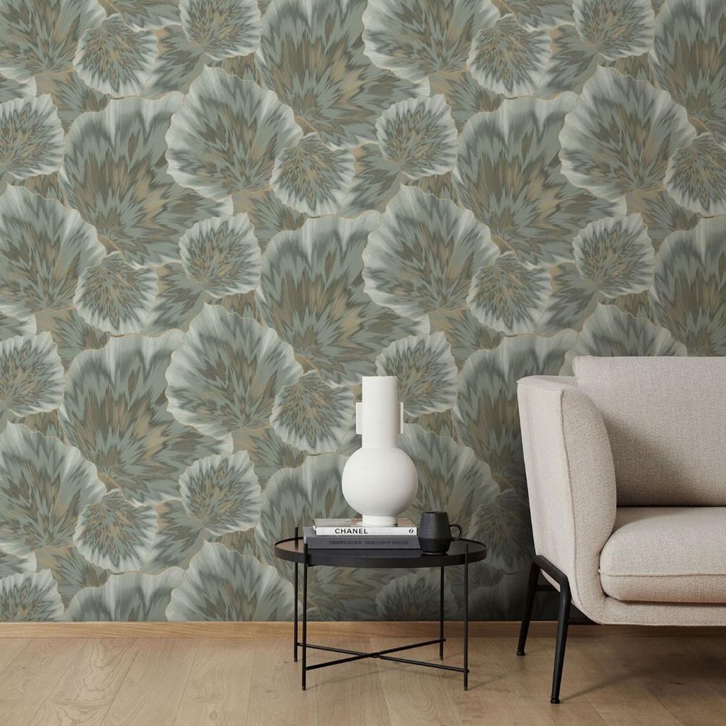 Erismann Bliss Floral Vinyl Textured Wallpaper
