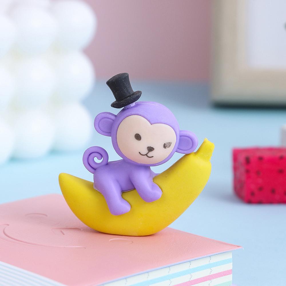 1 kus kreslený roztomilý Kawaii Candy Barevná guma Guma Novinka Papírnictví Kancelářské školní potřeby