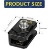Suporturi de montare lumini capotă Blocare în 5 puncte Suporturi de montare pentru proiectoare LED și bare LED pe capotă Suporturi balamale capotă pentru Camion Jeep SUV 2 BUC