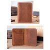 NT Retro Crazy Horse Leather Multi-Card Clutch: Unisex ID & Card Holder Wallet
