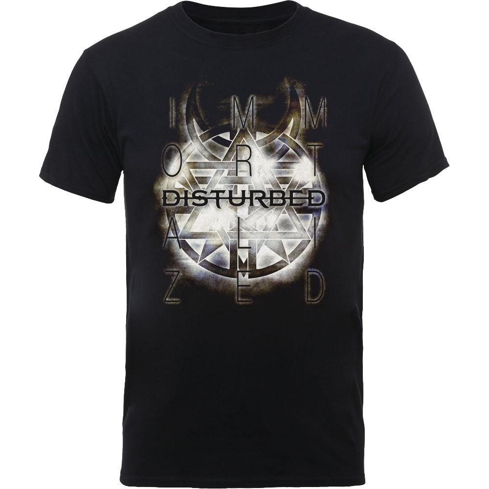 Burning Belief Disturbed Band TShirt Cotton Graphic Tee Unisex Unisex Summer Streetwear