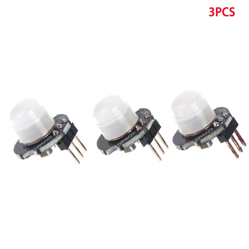 SR602 Mini PIR Human Motion Sensor Module 1/3/5Pcs High Sensitivity Low Power for DIY Automatic Door Bell Projects