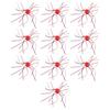 10pcs Artificial Baits Dices Shaped Fishing Lure Slow Sinking Flexible Whiskers Lure Saltwater Baits Fishing Accessory
