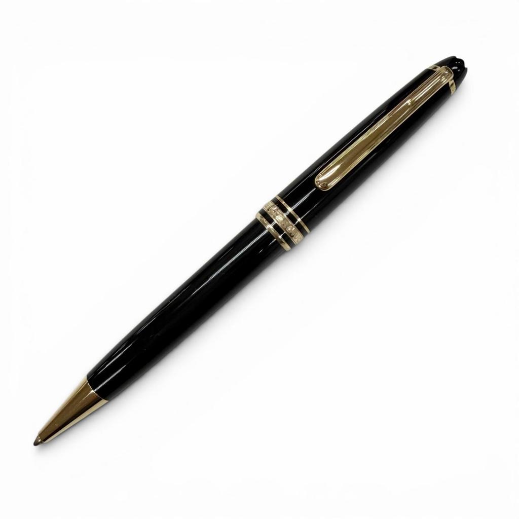 Excellent MONTBLANC Ballpoint Pen Meisterstück Classic Black Mens Used