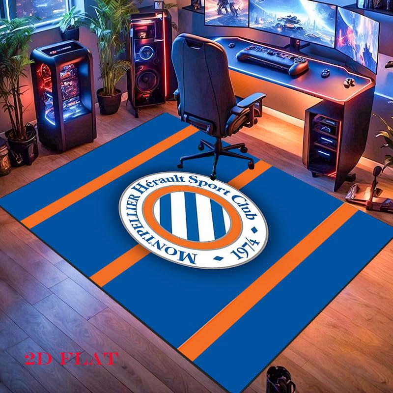 Montpellier HSC Carpet Rug for Living Room Bedroom Home Sofa Decoration,Kids play Nonslip Floor Mat