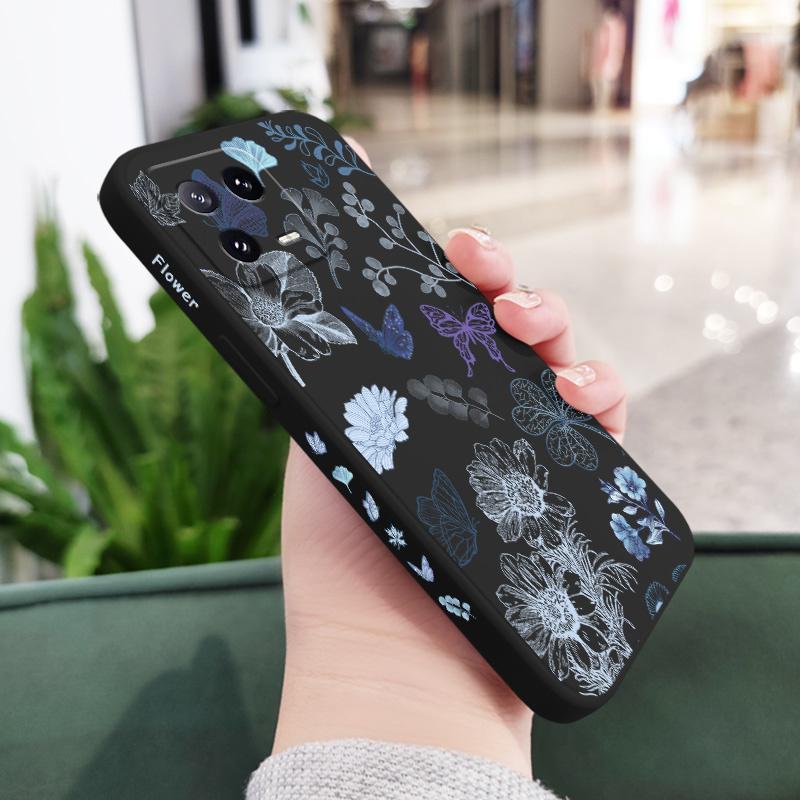 

Butterfly Dance Phone Case For Xiaomi Mi 15 14 14T 13 13T 12 12X 12T 12S 11 11T 10 10T 9 9T Pro Lite Liquid Silicone Cover 13