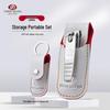 777 Korean 1901E Straight-Edge Nail Clipper with Leather Case