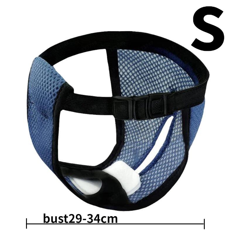 

Товары для домашних животных Физиологические штаны для собак, менструальные штаны для сук, штаны для тети, защитные штаны, санитарные подгузники для собак, штаны против преследования собак S синий