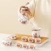Wedding Tea Set: Bride's Dowry Tray & Teapot Gift for Engagement Celebrations