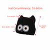 Knit Design Woolen Winter Cap Thick Material Plush Warm Hat Cute Owl Pattern Hat  Cartoon Themed
