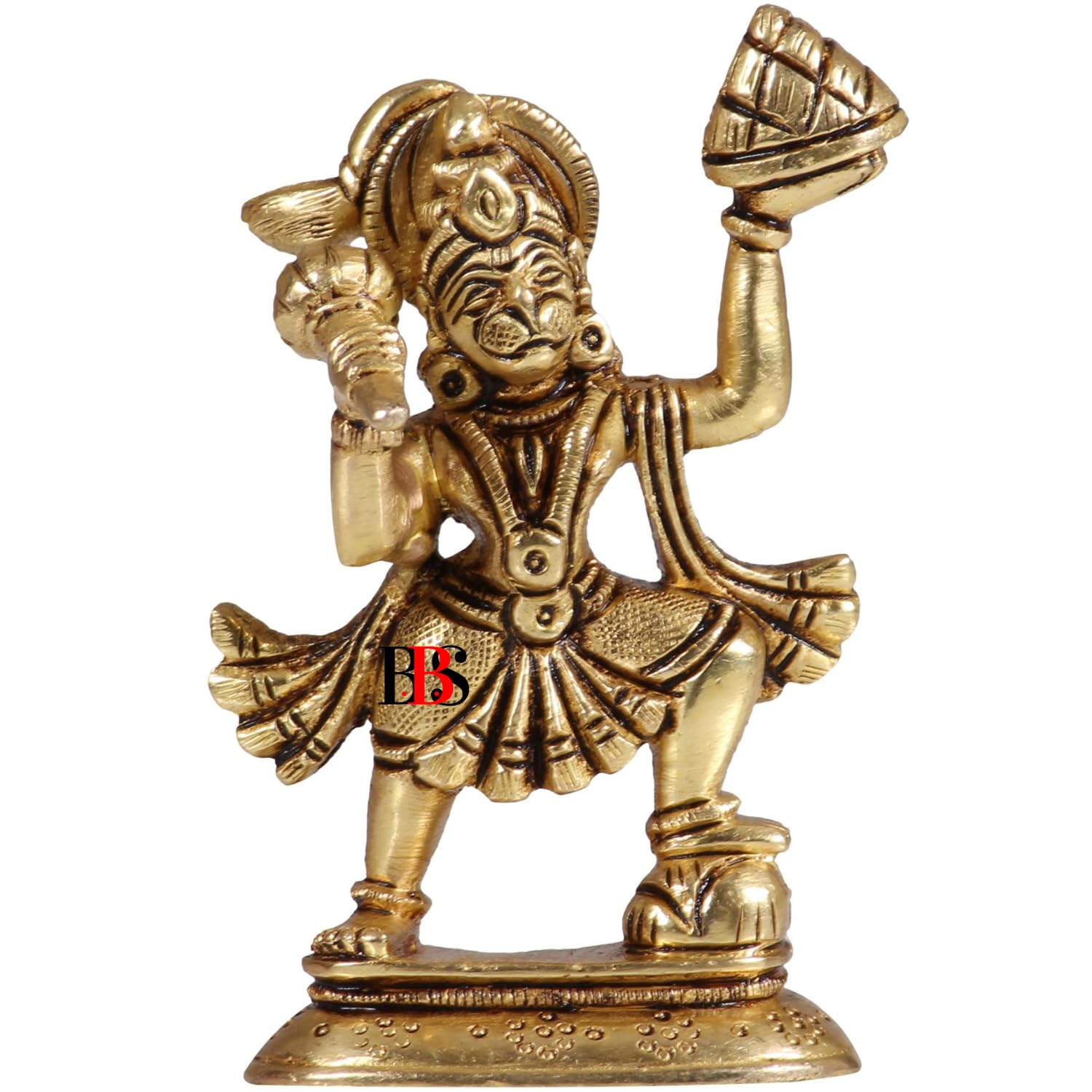 Lord Hanuman Idol, Bala Ji, Bajrang Bali Hanuman Ji Murti, Brass, Small Size