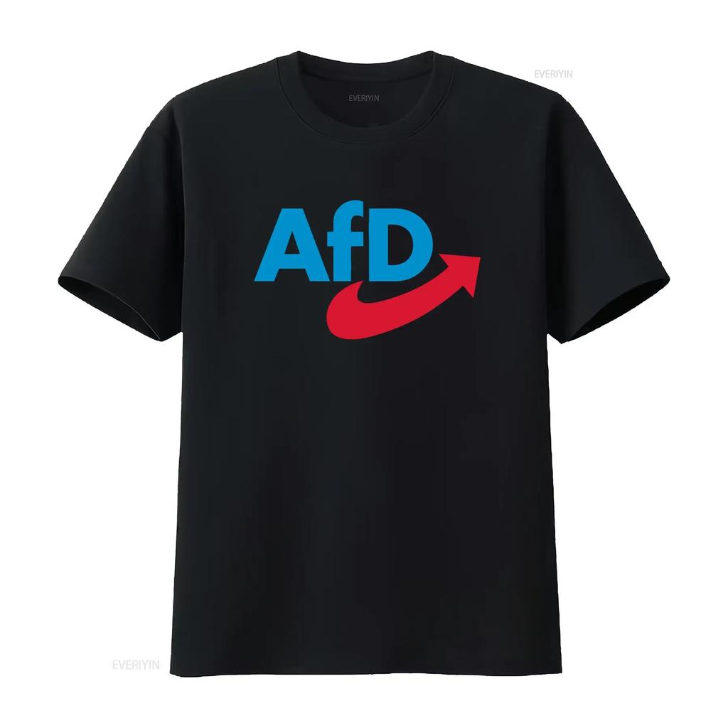 Afd German Political Party T Shirt Alternative For Germany Politics Reform vintage Washed designer clothes Stretched Slightly