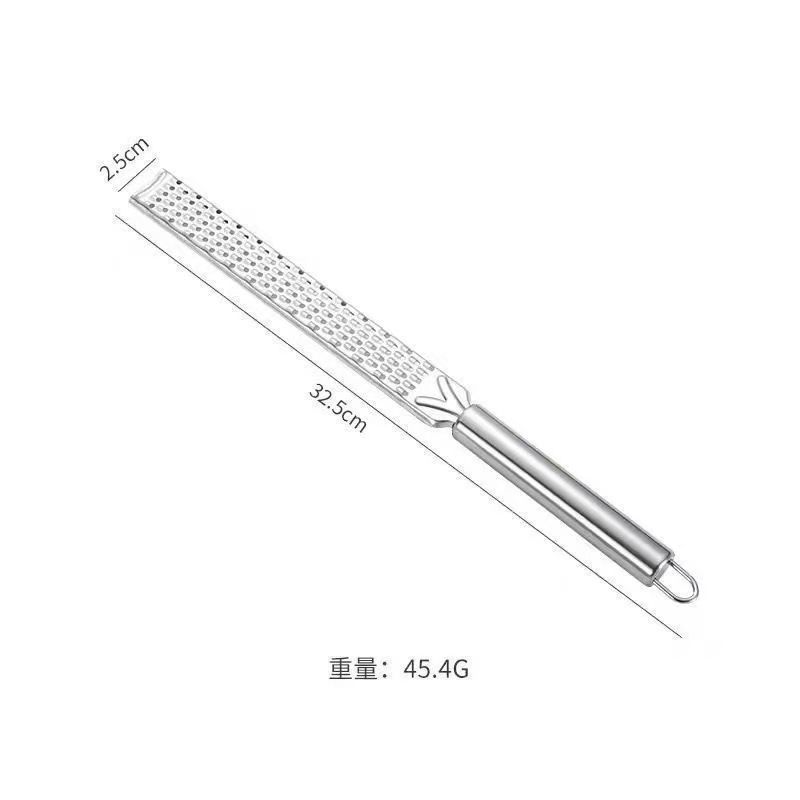 1/2PC Portable Multifunctional Stainless Steel Lemon Zester & Cheese Grater- Ideal for Citrus Fruits,Chocolate,and Cheese Cheese