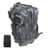 R-STYLE Ultra-Lightweight and Easy-to-Carry MOLLE Compatible Camouflage Assault Tactics Backpack with External Smartphone Pouch (Typhon Black)