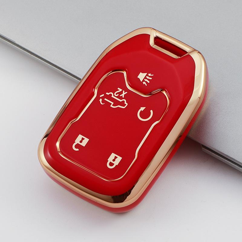 Applicable GMC Chevrolet Car Key Set Silverado Shell Colorad High-end Fashion Saboban Bag Buckle Women