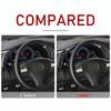 Car Dashboard Trim Carbon Fiber Sticker For Chevrolet Corvette 2005-2013 Auto Speedometer Panel Frame Cover Interior Accessories