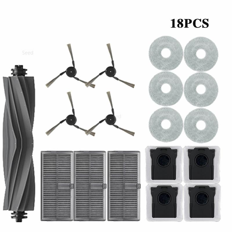 Dreame L40 Ultra / X40 Ultra Robot Vacuum Accessories Dust Bags Mop Main Side Brushes Cloths HEPA Filters Spare Parts