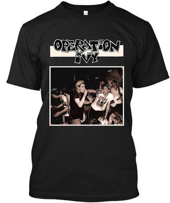 Ograniczona NOWOŚĆ! Operation Ivy Amerykańska Muzyka Hardcore Retro Artystyczne Logo Koszulka Rozmiar S-5XL Koszulka Unisex
