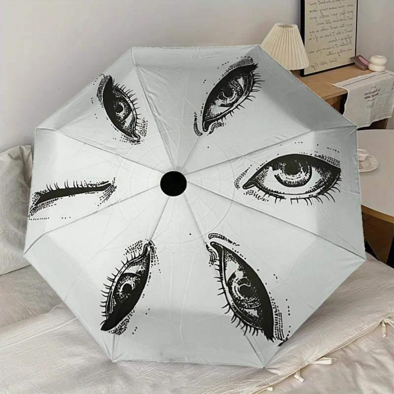 Eye-catching Design Automatic Opening/Closing Umbrella with Foldable Design, Ideal for Fans, Travelers, Daily Use, and Festive Gifts1121168a