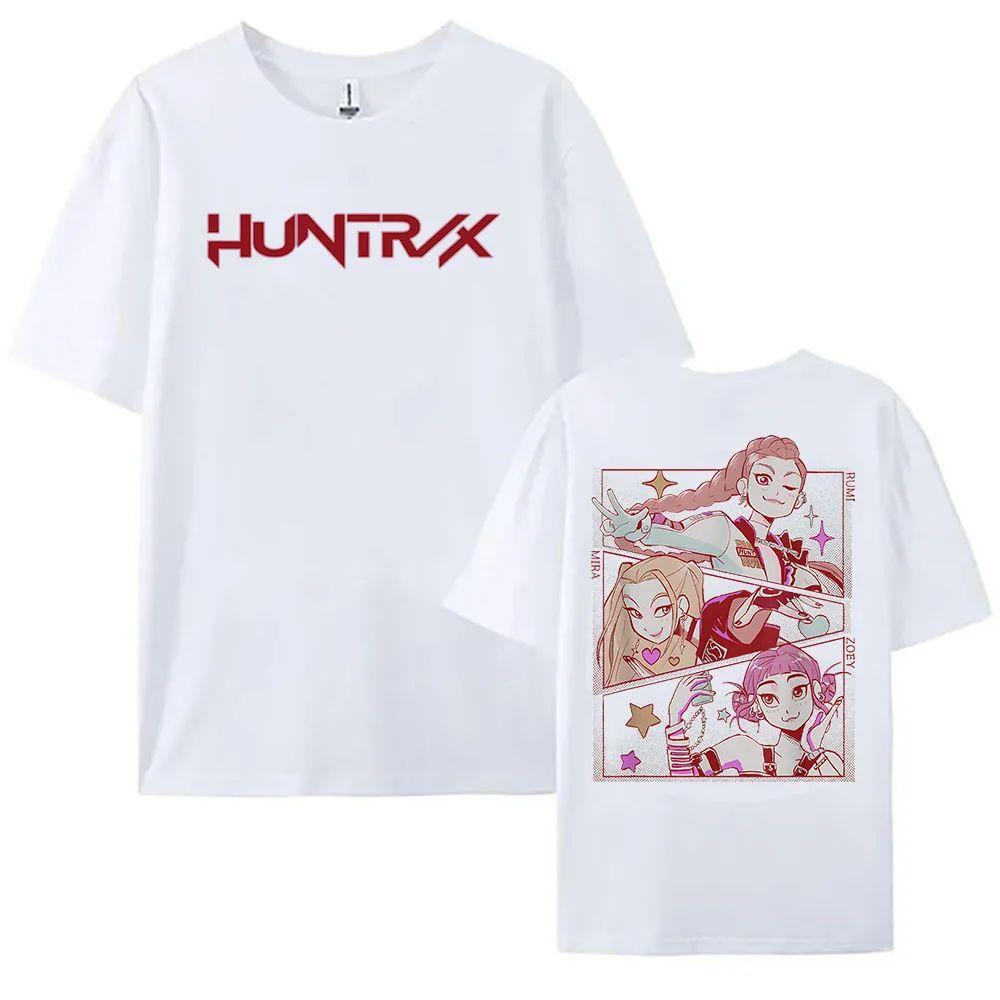 2025 KPop Demon Hunter Couple T-Shirt - Matching Summer Set for Men, Women, Boys & Girls  Trendy Short Sleeve Streetwear