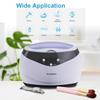 Compact Ultrasonic Cleaner for Glasses, Jewelry, Watches, Toothbrushes, and Dentures