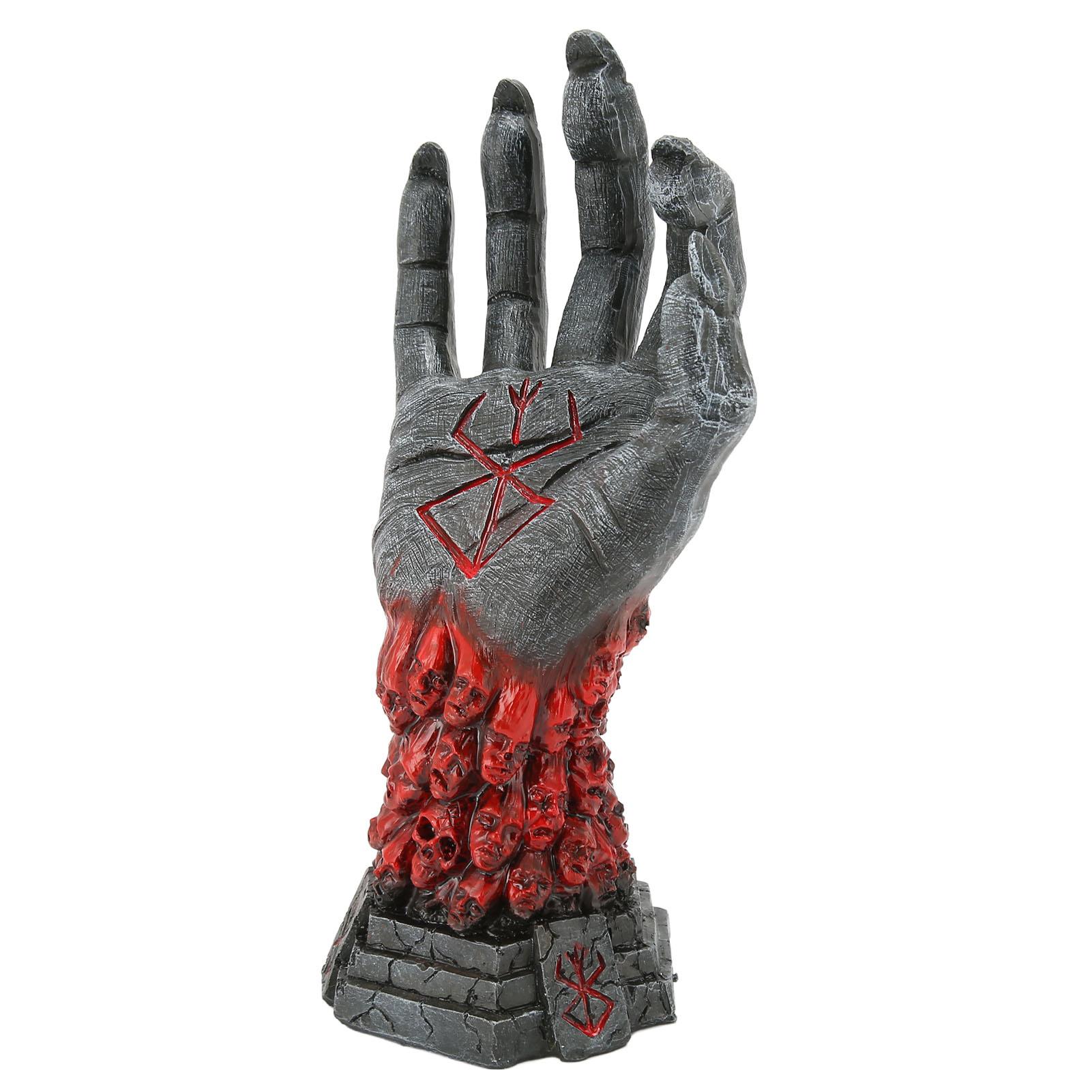 

Хэллоуин Статуя руки Декоративное украшение Смола Страшная скульптура руки для дома Стол Офис