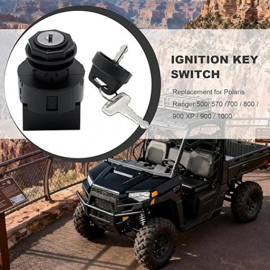 Ignition Switch Key Replacement for RZR Ranger XP 570 800 900 1000 Replaces Part