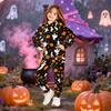 Kids Hoodie and Pants Set Halloween Print Pullover Sweatshirt for Boys Girls