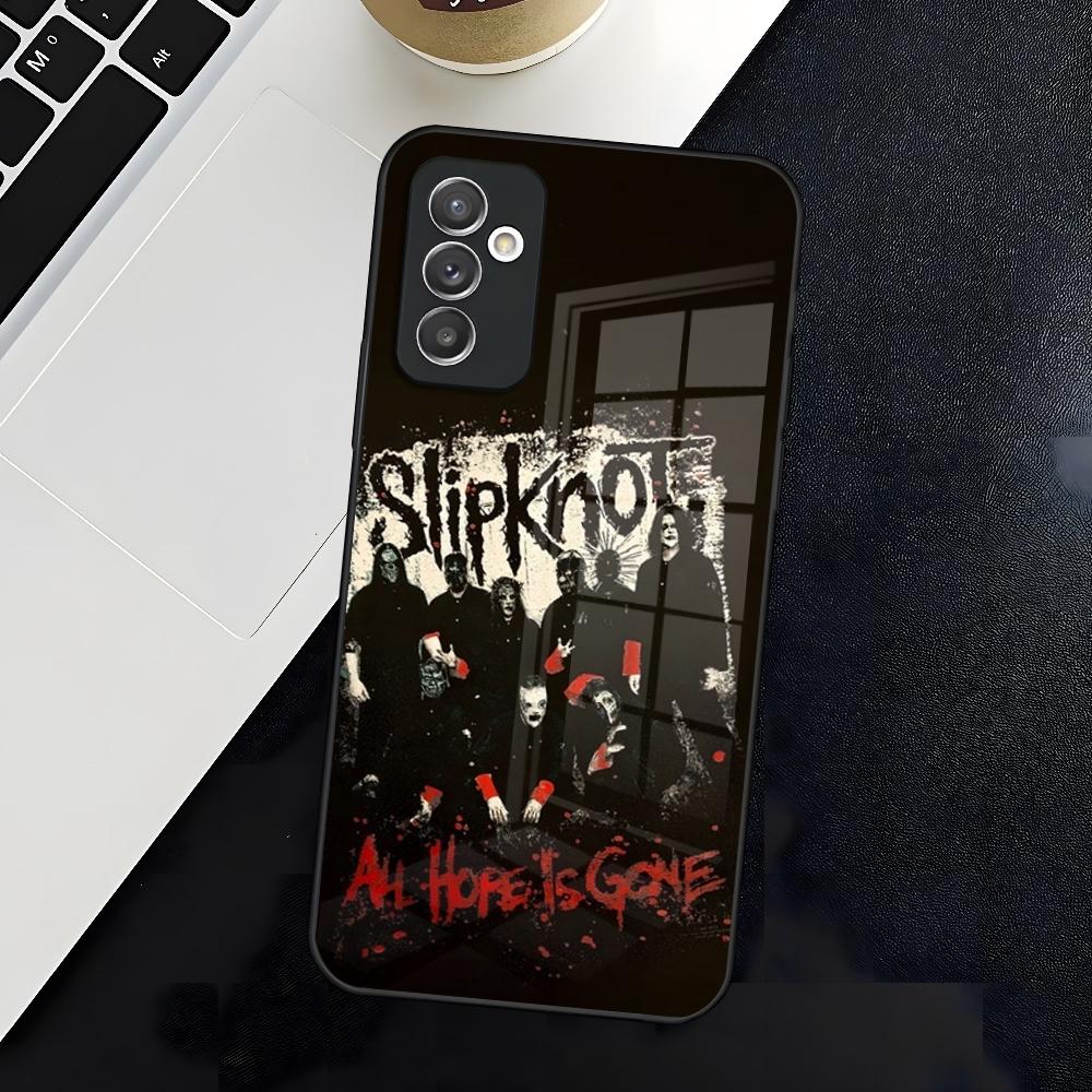 S-Slipknot Popular Band Phone Case for Samsung A15 A25 A35 A55 A14 A12 A22 A32 A52 A11 A21 A31 A51 A05 A24 A34 A54 A13 23 A33 A5