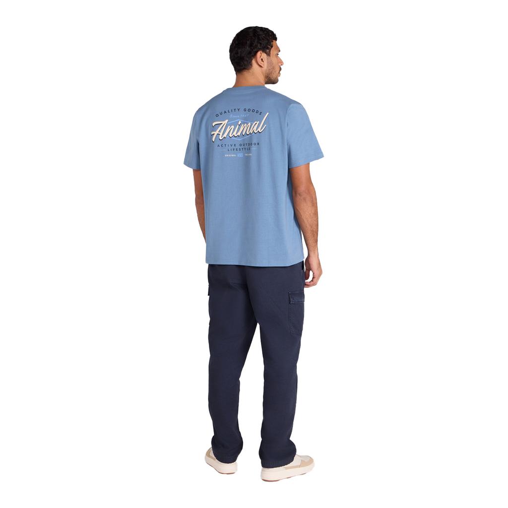 Animal Mens Chase Logo Relaxed Fit T-Shirt
