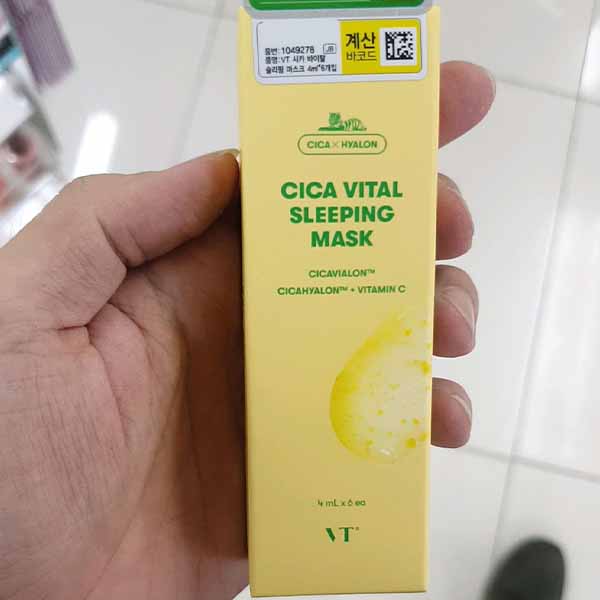 VT Cica Vital Sleeping Mask 4ml x 6p