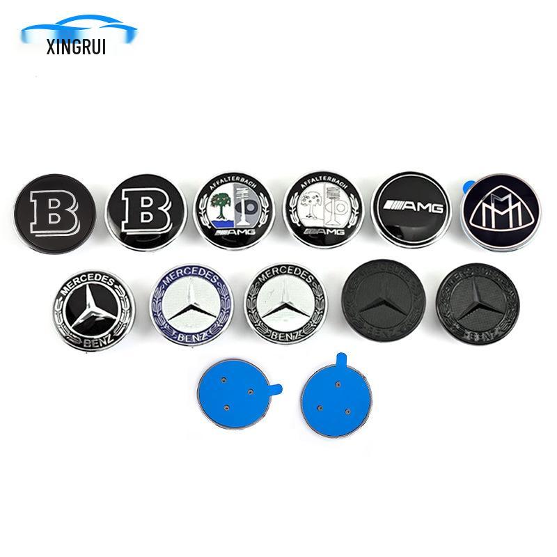 Mercedes-Benz C/S/E-Class Hood Emblem Universal Paste-on Sticker