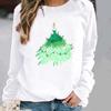 Christmas Day Christmas Cartoon Pullover Women'S Print Women'S Print Fashion Casual Print Sweater