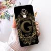 For Redmi 5 Case Cover Transparent Luxury Crown A-Z Letters 2D Flat Pattern Soft Casing For Redmi MDG1 MDI1