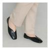 [Vivian] Babouche Flat Shoes/Pumps with Foldable Heel, Silver, Size S (22.0-22.5cm)